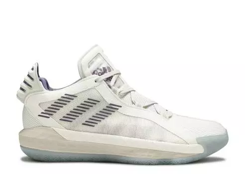 Кроссовки Adidas DAME 6 'WEBER STATE', белый