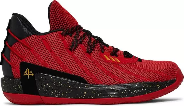 Кроссовки Adidas Dame 7 'Chinese New Year', красный