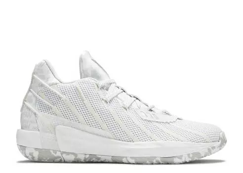 Кроссовки Adidas DAME 7 'I AM MY OWN FAN - CLOUD WHITE', белый