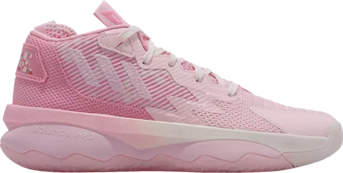 Кроссовки Adidas Dame 8, розовый