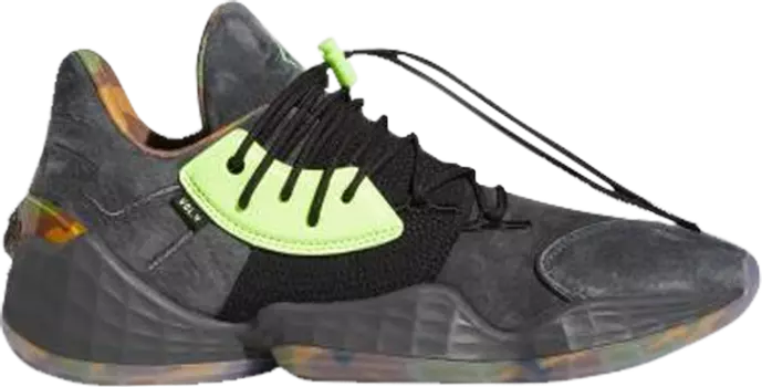 Кроссовки Adidas Daniel Patrick x Harden Vol. 4 'Grey Camo', серый