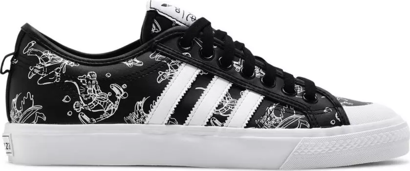 Кроссовки Adidas Disney x Nizza 'Sport Goofy Pack - Black', черный