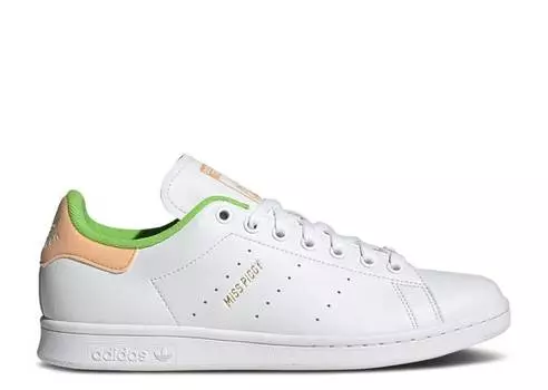 Кроссовки Adidas DISNEY X STAN SMITH 'MISS PIGGY & KERMIT', белый
