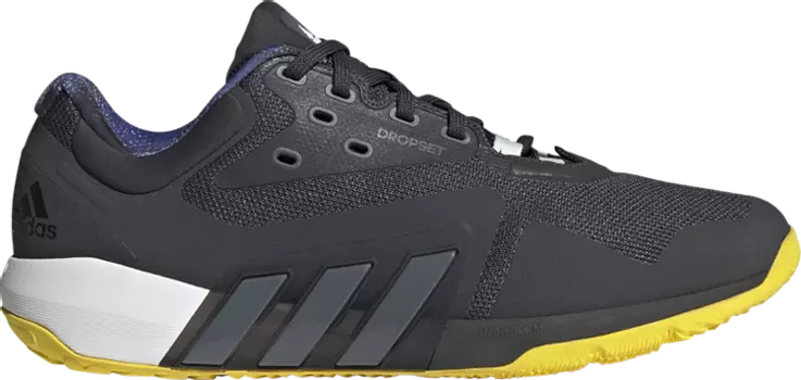Кроссовки Adidas Dropset 'Carbon Beam Yellow', черный