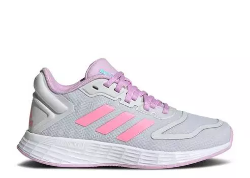 Кроссовки Adidas DURAMO 10 J 'DASH GREY BEAM PINK', серый