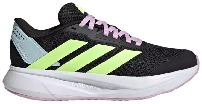 Кроссовки adidas Duramo SL J 'Black Hi-Res Yellow Lilac', черный