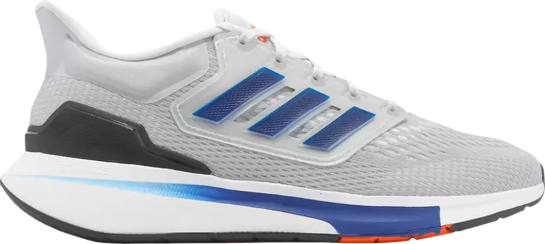 Кроссовки Adidas EQ21 Run 'Halo Silver Royal Blue', серебряный