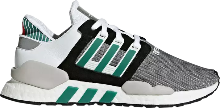 Кроссовки Adidas EQT Support 91/18 'Black Granite', зеленый