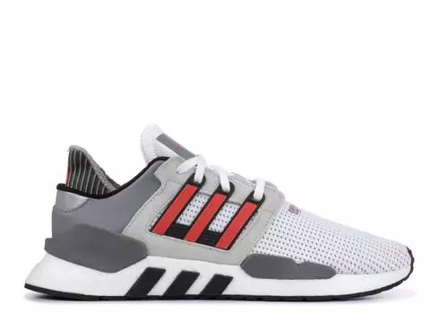 Кроссовки Adidas EQT SUPPORT 91/18 'GREY HI-RES RED', белый