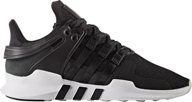 Кроссовки Adidas EQT Support ADV 'Milled Leather', черный