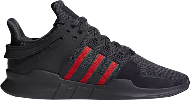 Кроссовки Adidas EQT Support ADV 'Black Red', черный
