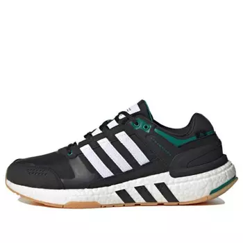 Кроссовки Adidas Equipment+ 'Black White Green' ID4166, черный