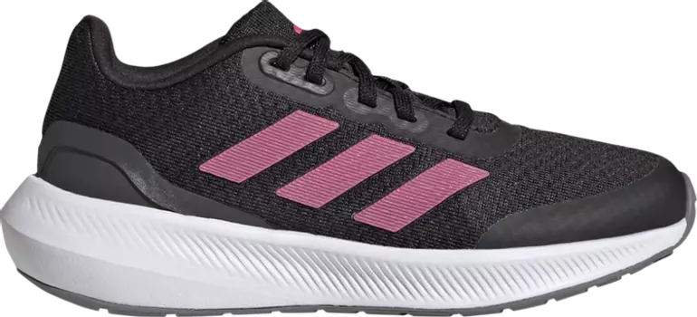 Кроссовки Adidas Falcon 3 J 'Black Pulse Magenta', черный
