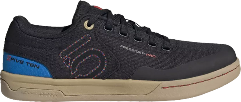 Кроссовки Adidas Five Ten Freerider Pro Canvas 'Black Gum', черный