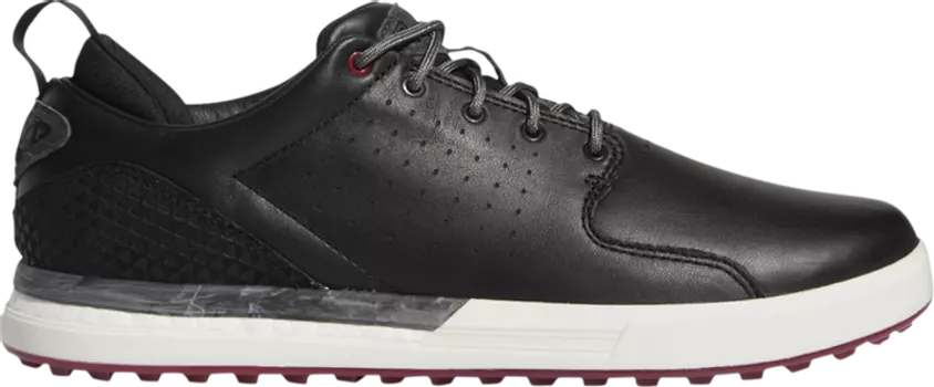 Кроссовки Adidas Flopshot Spikeless 'Black Legacy Burgundy', черный