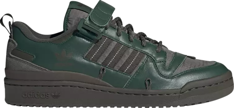 Кроссовки Adidas Forum 84 Camp Low 'Dark Green', зеленый