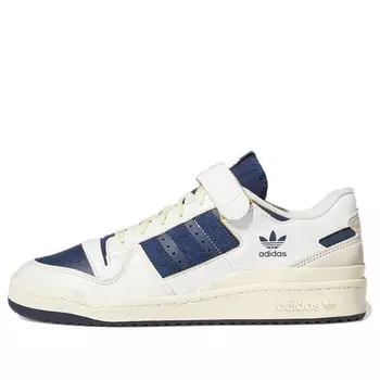 Кроссовки Adidas Forum 84 Low 'Off White Collegiate Navy', Белый