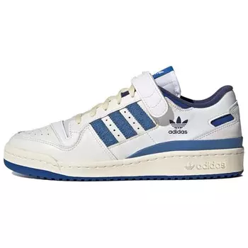 Кроссовки Adidas Forum 84 Low White Royal Blue Adidas Originals