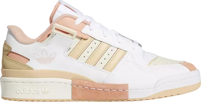 Кроссовки Adidas Forum Exhibit Low 'Cream Halo Amber', кремовый/белый