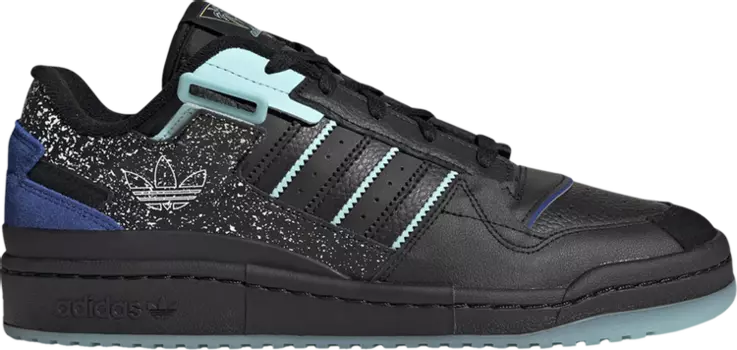 Кроссовки Adidas Forum Exhibit Low 'Tropical Beach', черный