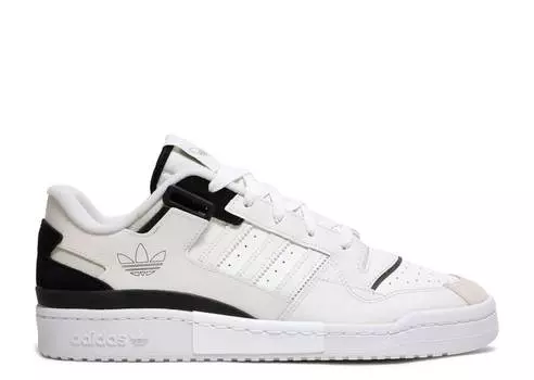 Кроссовки Adidas FORUM EXHIBIT LOW 'OFF WHITE BLACK', белый