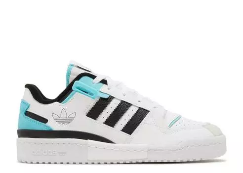 Кроссовки Adidas FORUM EXHIBIT LOW 'WHITE PULSE AQUA', белый