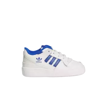 Кроссовки adidas Forum Low CL I White Royal Blue, белый