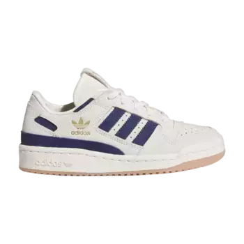 Кроссовки adidas Forum Low CL J Cream White Dark Blue, кремовый