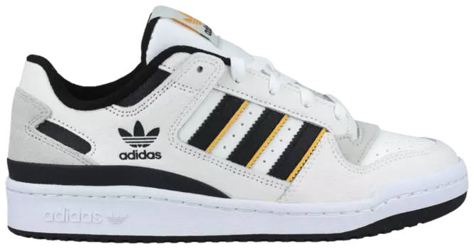 Кроссовки adidas Forum Low CL 'White Black Gold', белый