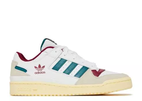 Кроссовки Adidas FORUM LOW CL 'WHITE LEGACY TEAL', белый