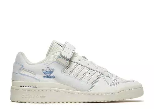 Кроссовки Adidas FORUM LOW 'OFF WHITE BLUE BIRD', белый