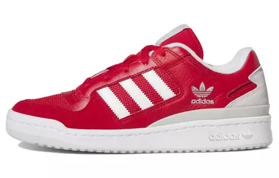 Кроссовки Adidas Forum Low 'Scarlet White Grey'