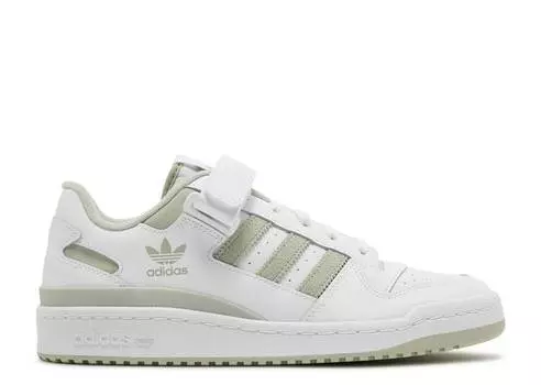 Кроссовки Adidas FORUM LOW 'WHITE HALO GREEN', белый