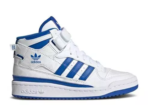 Кроссовки Adidas FORUM MID J 'HIDDEN SNAKESKIN PRINT', белый