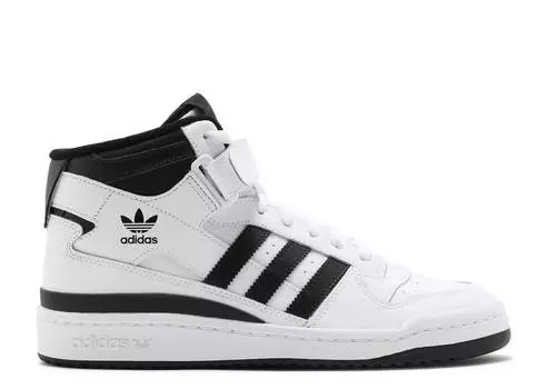 Кроссовки Adidas FORUM MID 'WHITE BLACK', белый