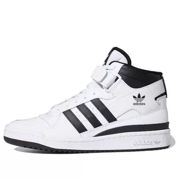 Кроссовки Adidas Forum Mid 'White Black', Белый