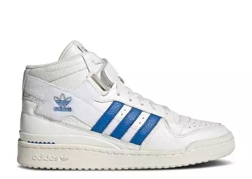 Кроссовки Adidas FORUM MID 'WHITE BLUE BIRD', белый
