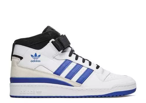 Кроссовки Adidas FORUM MID 'WHITE ROYAL BLUE', белый