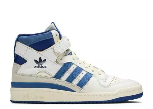 Кроссовки Adidas FOUM 84 HI OG 'BRIGHT BLUE', белый