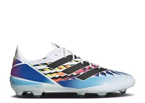 Кроссовки Adidas GAMEMODE FG 'WHITE BLACK SOLAR YELLOW', белый