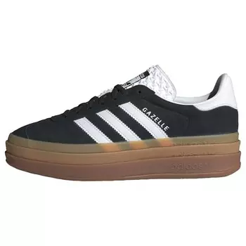 Кроссовки Adidas Gazelle Bold, черно-белый