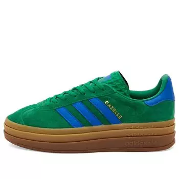 Кроссовки Adidas Gazelle Bold W, зеленый