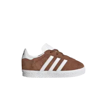 Кроссовки adidas Gazelle Comfort Closure EL I Preloved Brown, коричневый