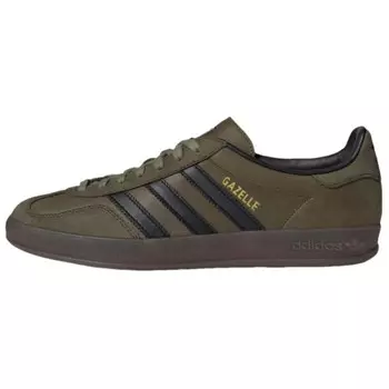 Кроссовки Adidas Gazelle Indoor 'Focus Olive' Adidas Originals, зеленый