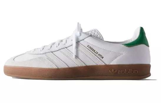 Кроссовки Adidas Gazelle Indoor Kith Classics White Green Adidas Originals