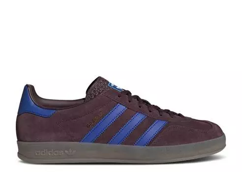 Кроссовки Adidas GAZELLE INDOOR 'MAROON LUCID BLUE',