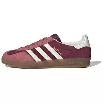 Кроссовки Adidas Gazelle Indoor 'Maroon Preloved Crimson' Adidas Originals, красный