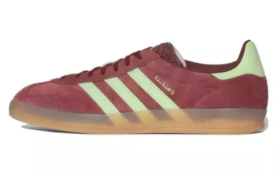 Кроссовки Adidas Gazelle Indoor Shadow Red Semi Spark Green Adidas Originals