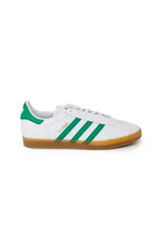 Кроссовки Adidas Gazelle мужские, белый/зеленый