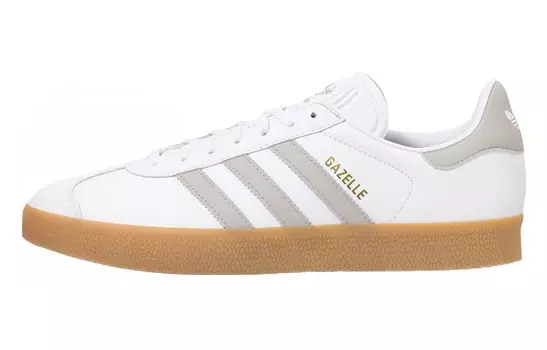 Кроссовки Adidas Gazelle White Grey Gum Adidas Originals